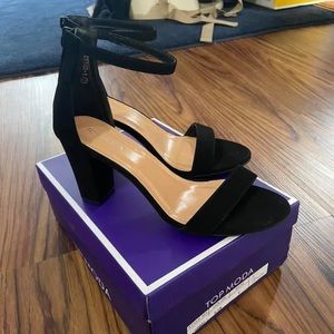 Black heels! Never worn